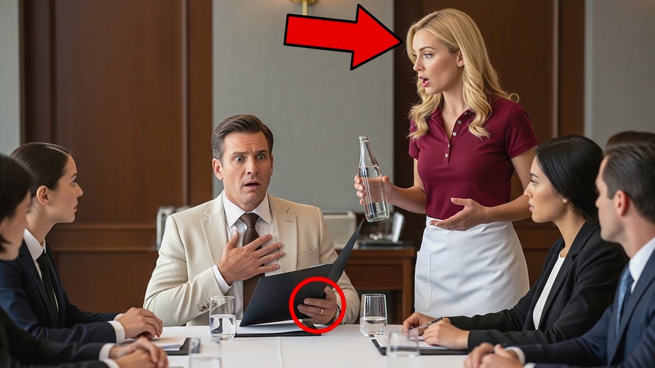 The Boardroom Fell Silent When The Waitress Corrected The Billionaire’s Math