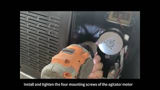 Gseice RLZ8*3 How to Replace the Agitator Motor