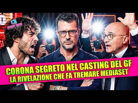 Video Corona SEGRETO nel casting del GF: la rivelazione che fa tremare Mediaset!