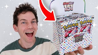 The Pokémon 151 Booster Box Opening