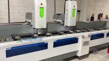 CNC hot melt drilling and tapping machine，Thin-walled square tubes can also have full threaded holes