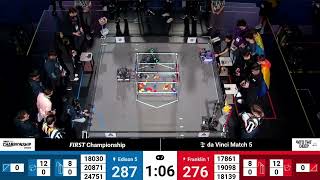 Lower Bracket Round 3 Match 5 - Ftc World Championship 2025 In Houston - Da Vinci Playoffs
