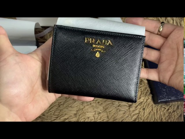 Prada Large Zip Around Continental Purse Wallet in Visone Grey Saffiano  Leather - SOLD