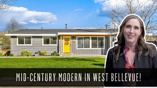 Remodeled Mid-Century Modern in West Bellevue! #housetour