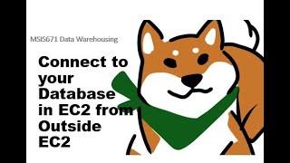 How to Connect to your EC2 Database from Outside?