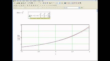 Taylor Series with Mathcad - Brain Waves.avi