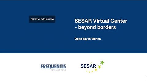 SESAR virtual centre – beyond borders