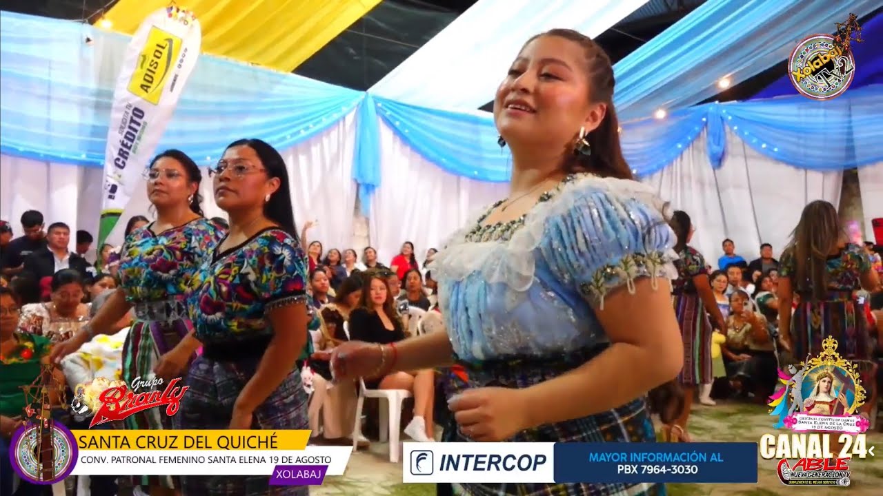 ENSAYO GENERAL DEL CONVITE PATRONAL FEMENINO SANTA ELENA 19 DE AGOSTO AMENIZA: GRUPO BRANLY 2025