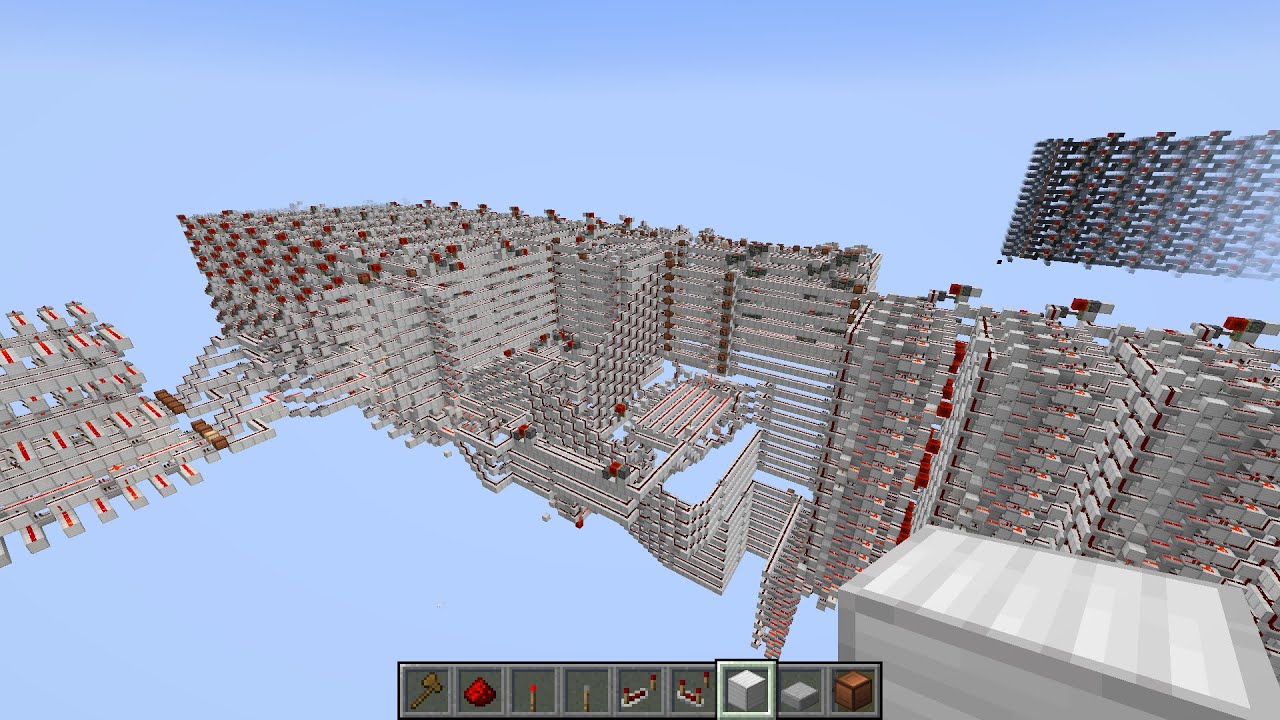 Fibonacci Sequence on My Minecraft Computer - YouTube