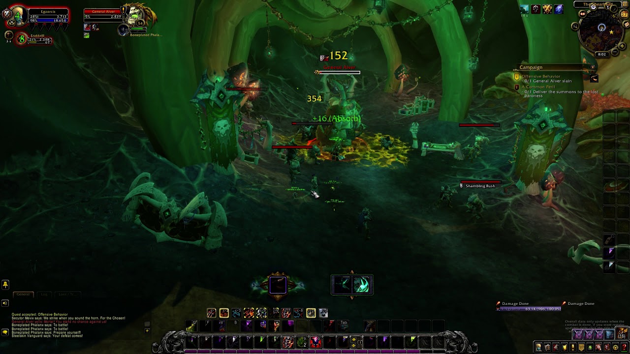 World of warcraft Quest: Offensive behavior