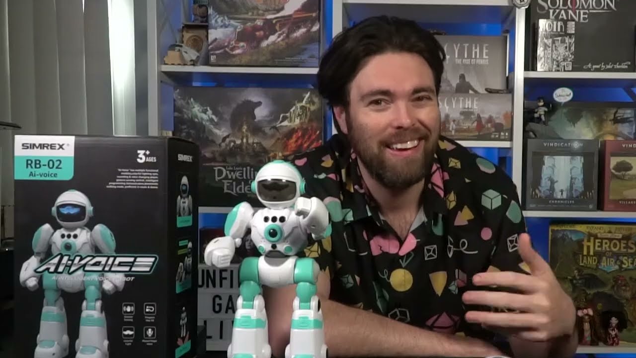 Ого, игрушечные роботы прошли долгий путь! | Обзор Simrex RB-02