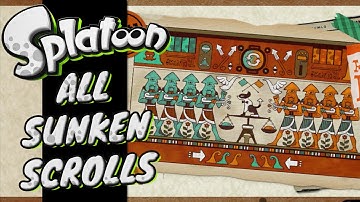 Splatoon | All Sunken Scrolls and Lore Talk!