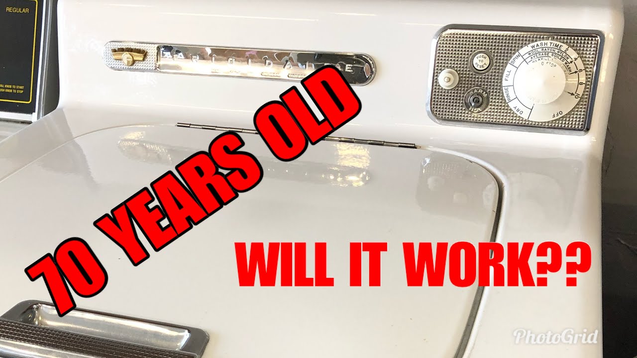 Doing Laundry in a 70 Year OLD Washing Machine is INSANE but I did it