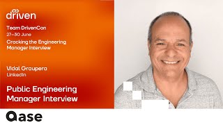 Public Engineering Manager Interview / Vidal Graupera (LinkedIn)