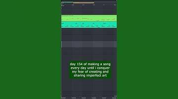 day 154 of making a song every day until i conquer my fear of creating and sharing imperfect art