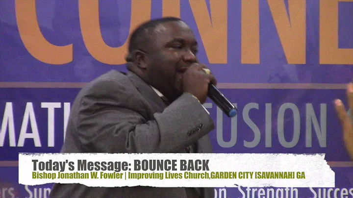 Bishop Jonathan Fowler Bounce Back Clip #2 Savanna...