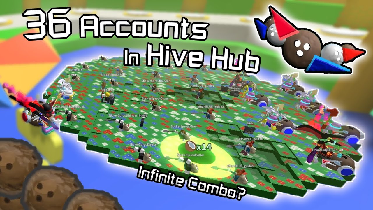 Can 36 accounts get Combo Coconuts to last forever? - Bee Swarm Simulator