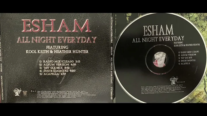 Esham (4. All Night Everyday - INSTRUMENTAL - Kool Keith & Heather Hunter) 2001 Tongues NATAS