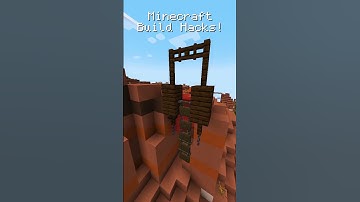 Minecraft Build Hacks - Part 5 #minecraftbuildhacks #minecraftbuildinghacks #minecraftbuildingideas