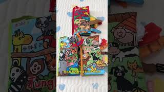 Baby Four Months Began To Like To Explore New Things, To Prepare This Tear Not Bite Not Broken Cloth