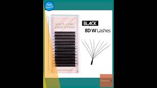 ARISON YY Lashes and 3D/4D/5D W Shape Lashes Brasileiro Premade Volume Eyelashes Extension Soft T...