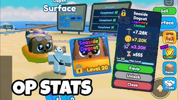 GETTING SEASIDE DOGCAT IN MINING SIMULATOR 2 | Roblox Mining Simulator 2