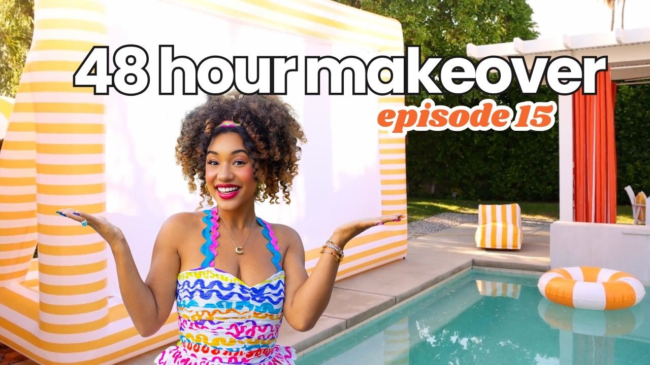 I turned my backyard into a colorful resort (from boring to