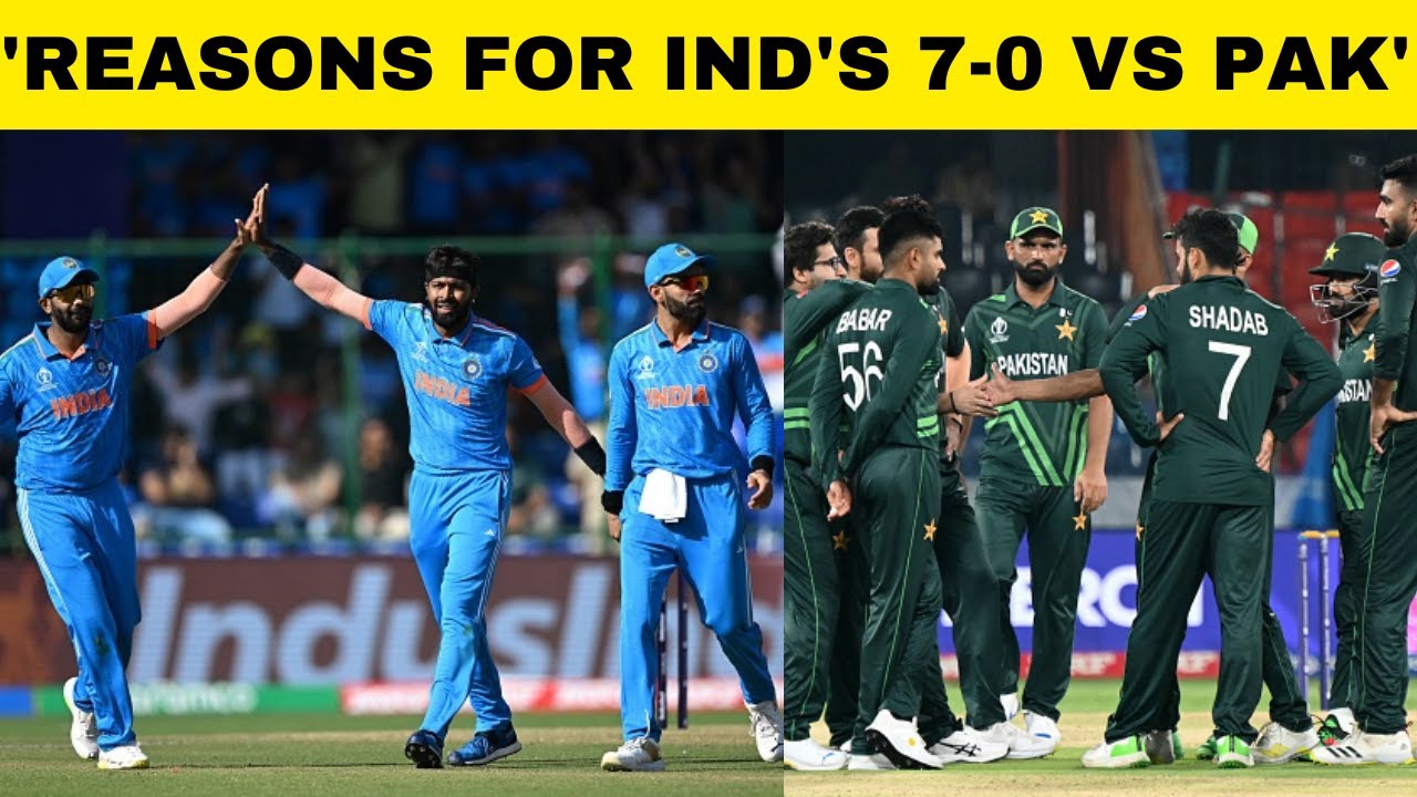 India vs Pakistan World Cup Numbers that define cricketing 'rivalry