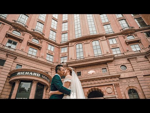 《婚禮錄影》我們的婚禮，就像一場電影｜告白氣球漂浮婚紗｜文華東方酒店｜證婚儀式