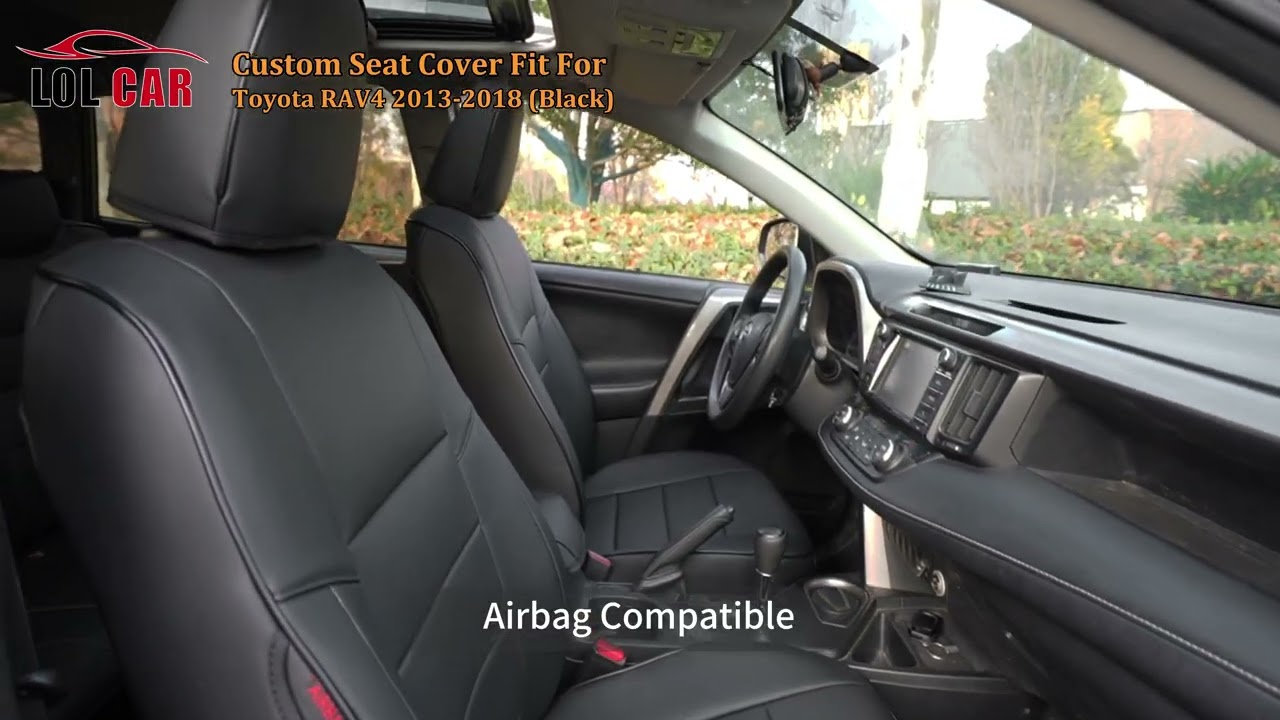 LOLCAR Custom Seat Cover Fit For Toyota RAV4