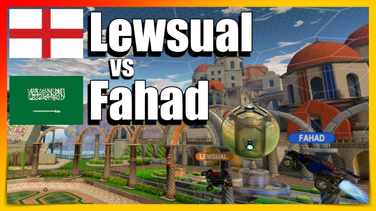 Lewsual vs Fahad | England vs Saudi Arabia | Ranked Rocket League 1v1