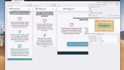 The Polypane element inspector