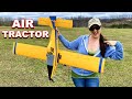Crop Duster RC Plane w/ SAFE TECH - E-flite Air Tractor 1.5m - TheRcSaylors