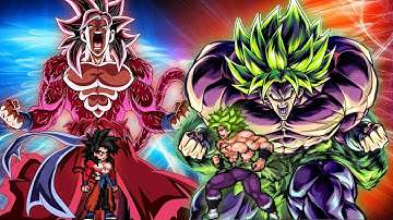 Xeno Goku V2 OP(All Form)(New) VS Broly DBS OP(All Form) in Jump Force Mugen