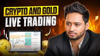 GOLD & CRYPTO LIVE TRADING | Bitcoin, Xauusd, ETH | JULY #livetrading