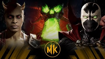 Mortal Kombat 11 - Sheeva Vs Spawn (Very Hard)
