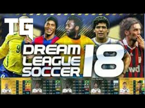 تحميل لعبه دريم ليج سكور 2018 مود أساطير كره القدم مهكره اموال آخر اصدار جميع الاعبين طاقتهم 100