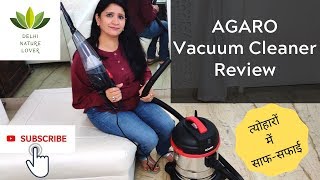 Best Wet & Dry Vacuum Cleaner AGARO ACE For Home I Festive Season Cleaning || त्योहारों में सफाई