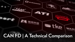 Technical Comparison:  CANbus (Controller Area Network), CAN FD, and Ethernet (Chinese)
