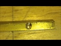 Seig mini lathe rebuild #36 fix and install brass gibs