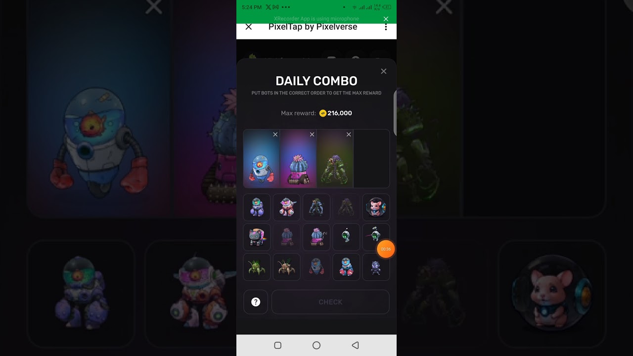 Today Pixelverse 11th june Daily Combo Claim 2lakh points Free 