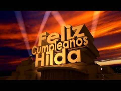 Feliz Cumpleanos Hilda Youtube