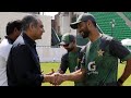 PCB Chairman Mohsin Naqvi Met the Pakistan Test Squad at Gaddafi Stadium 