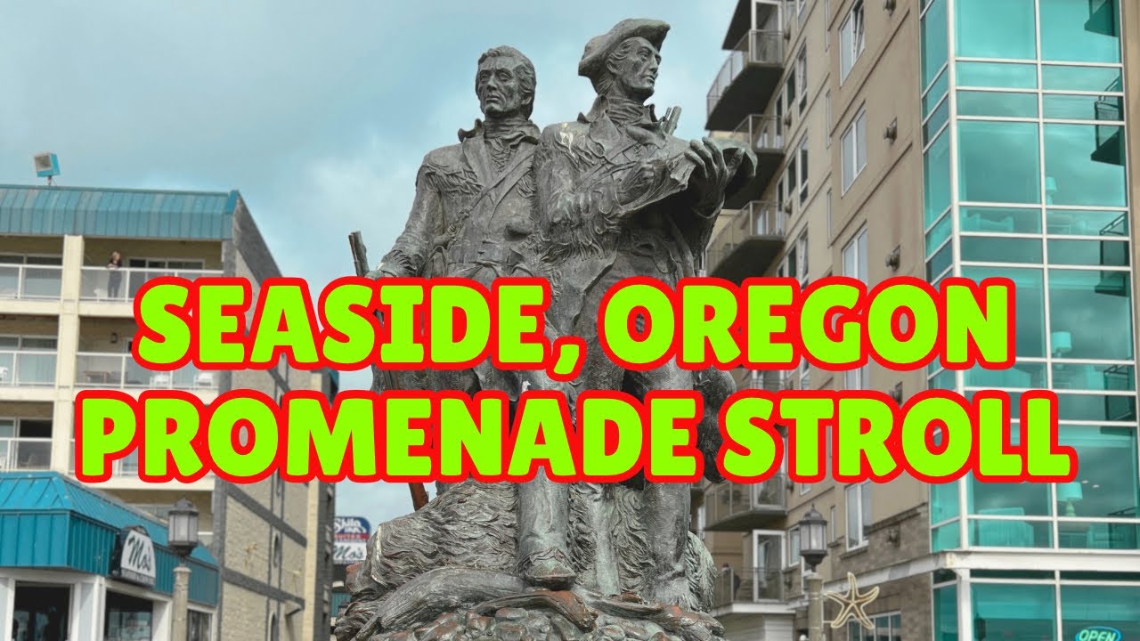 Seaside, Oregon Summer Walk | Beach & Promenade Stroll