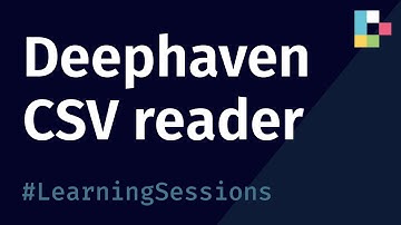 Creating our high performance CSV reader (Learning Session)