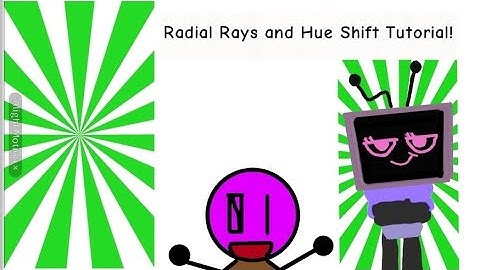 Radial Rays and Hue Shift Tutorial for Alight Motion!