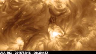 SDO Captures Cascading Magnetic Arches zoom 1