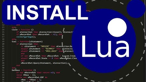 Programando em Lua #1 - Instalando e Configurando
