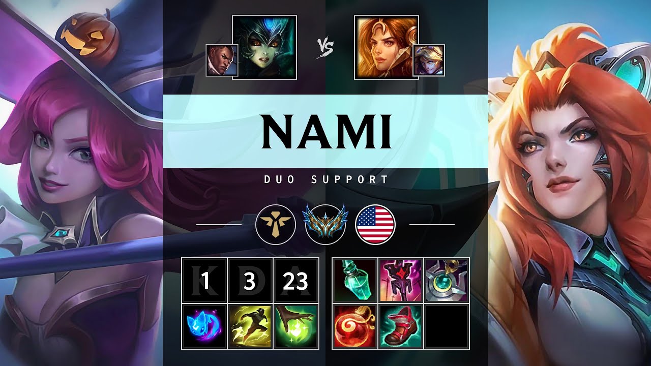 Nami Support vs Leona - NA Challenger Patch 25.13