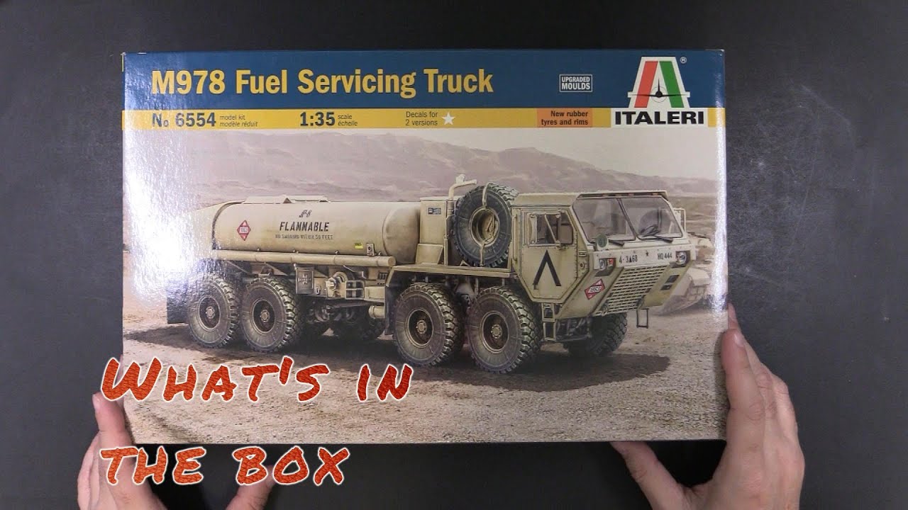 Kit Italeri 1/35 SM978 Fuel Service Truck - Maquette NEUVE